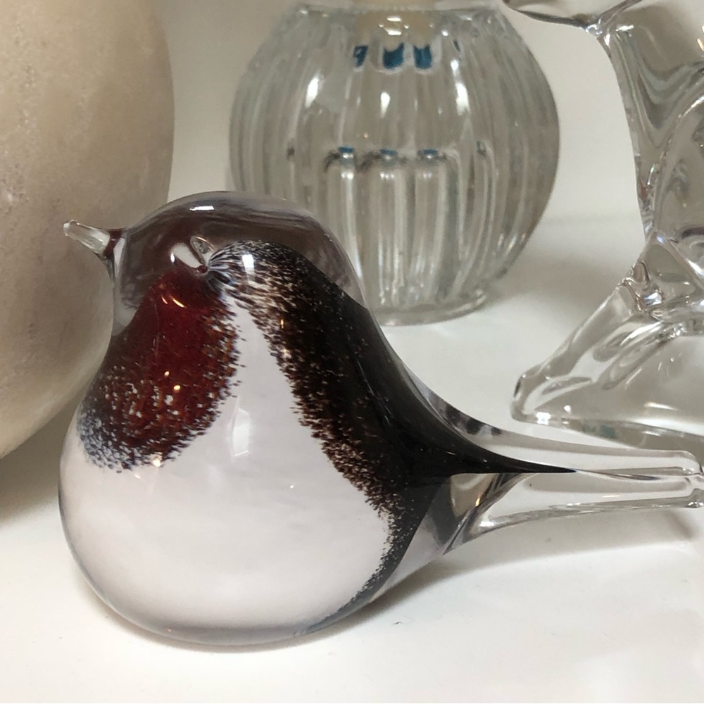 Blown Glass Robin Teign Valley Glass Studio England